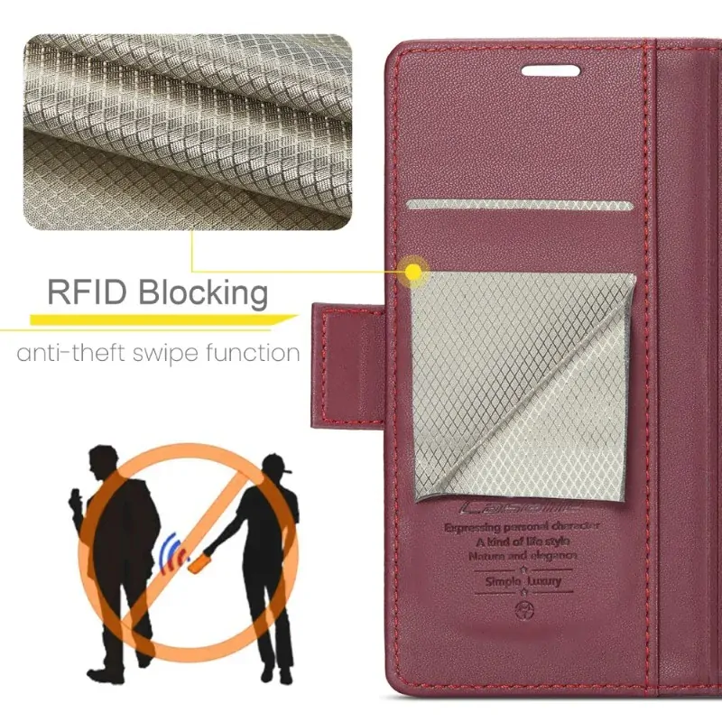 Pouzdro pro iPhone 11 Pro CASEME smooth červené