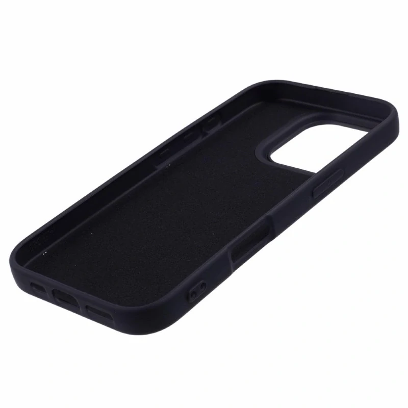 Kryt na iPhone 16 Pro gumový Premium černý