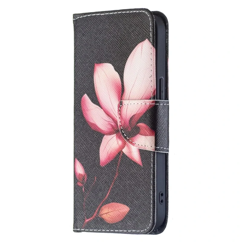 Pouzdro pro iPhone 15 Kytka černé
