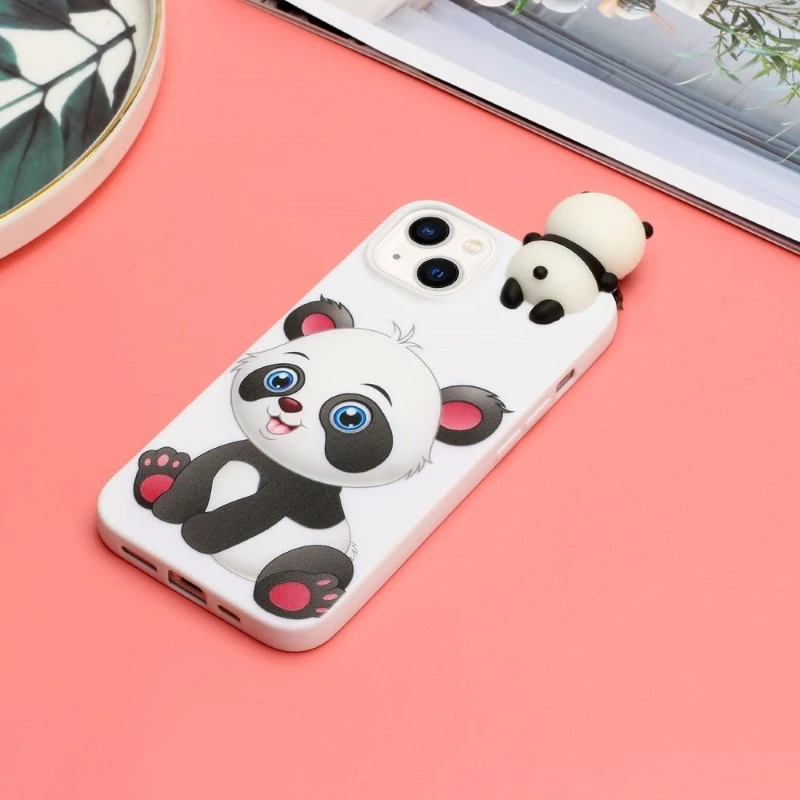 Kryt na iPhone 15 3D Panda 