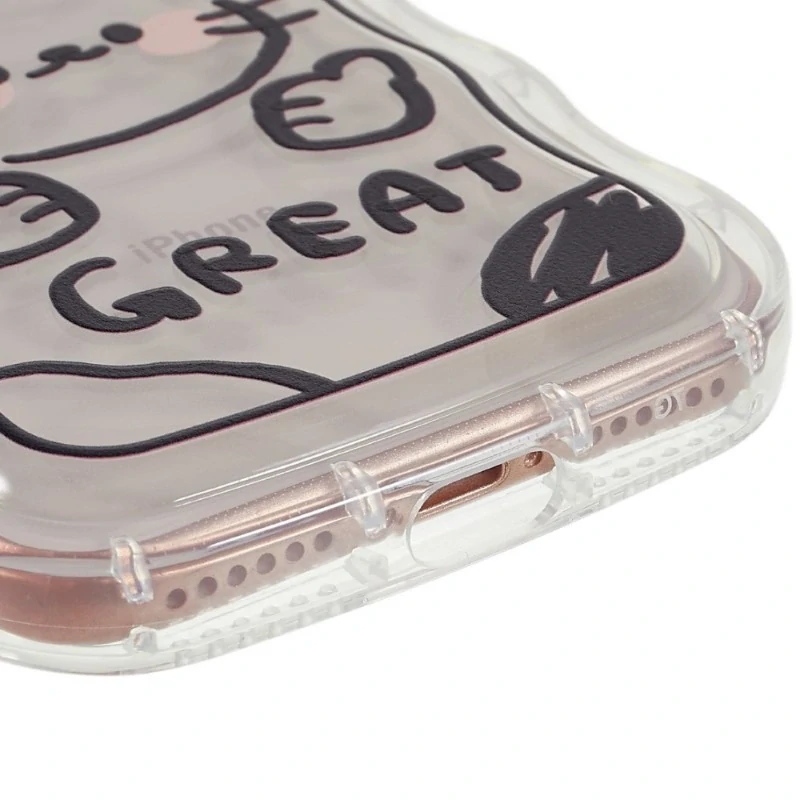 Kryt na iPhone 7 / 8 / SE ( 2020 / 2022 ) Kočka čirý