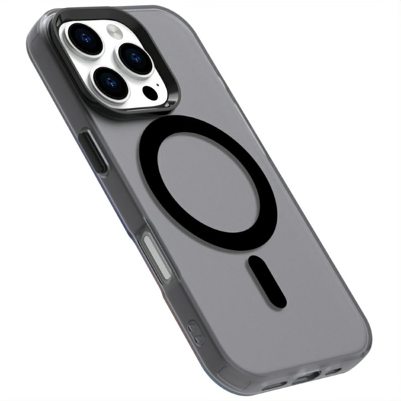 Kryt na iPhone 16 Pro gumový Candy (podpora MagSafe) černý