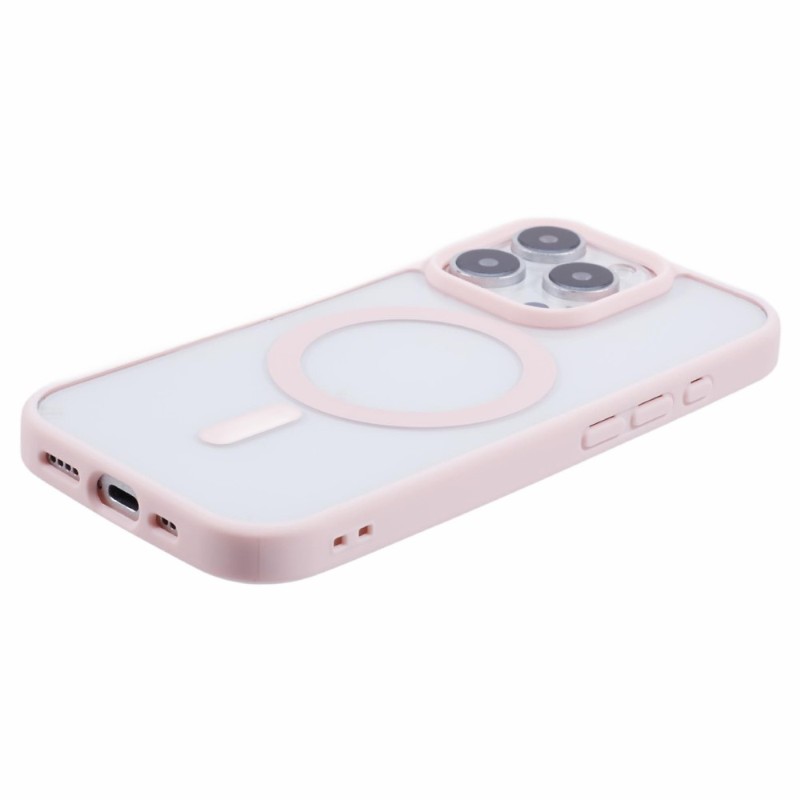 Kryt na iPhone 16 Pro Max matný s podporou MagSafe růžový