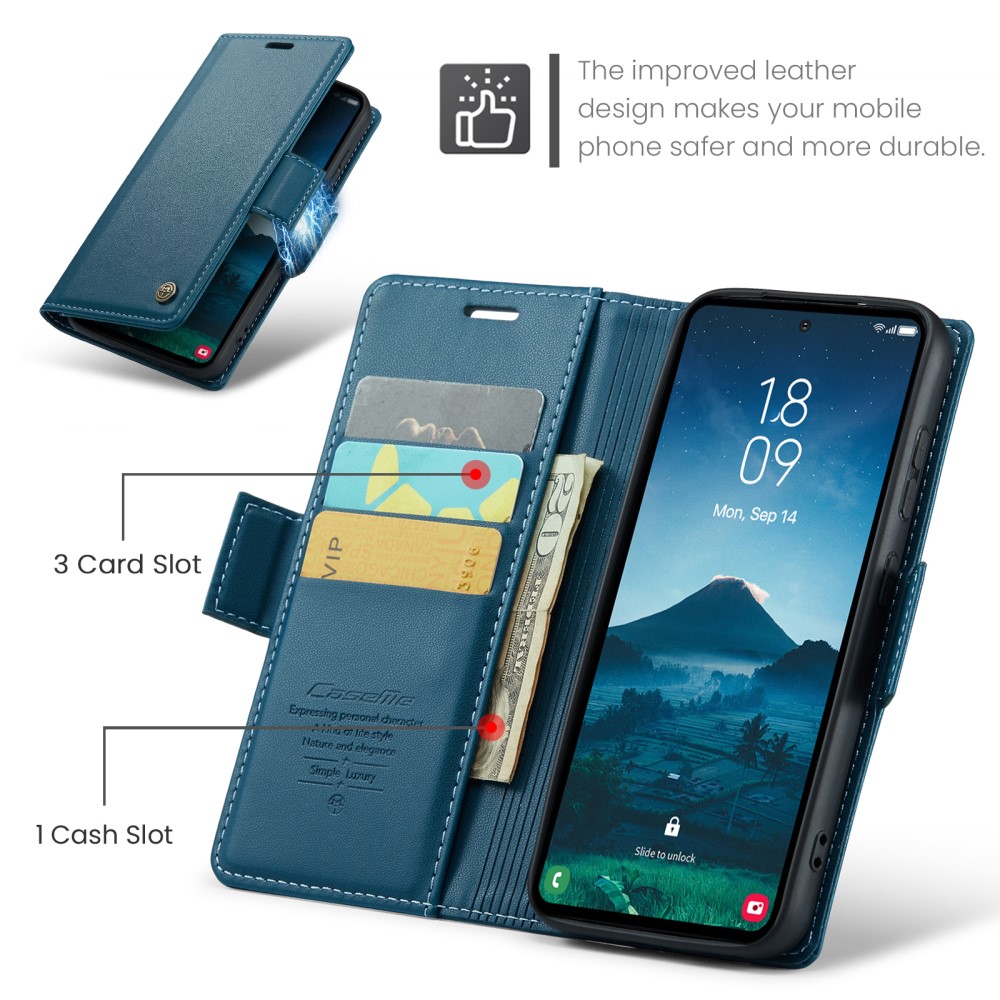 Pouzdro na Samsung Galaxy S25 Ultra CASEME smooth modré