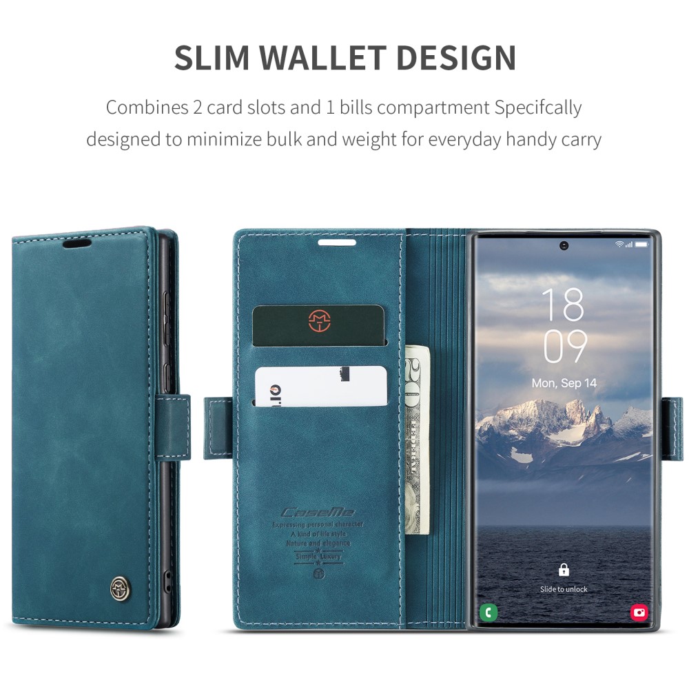 Pouzdro na Samsung Galaxy S25 Ultra CASEME modré