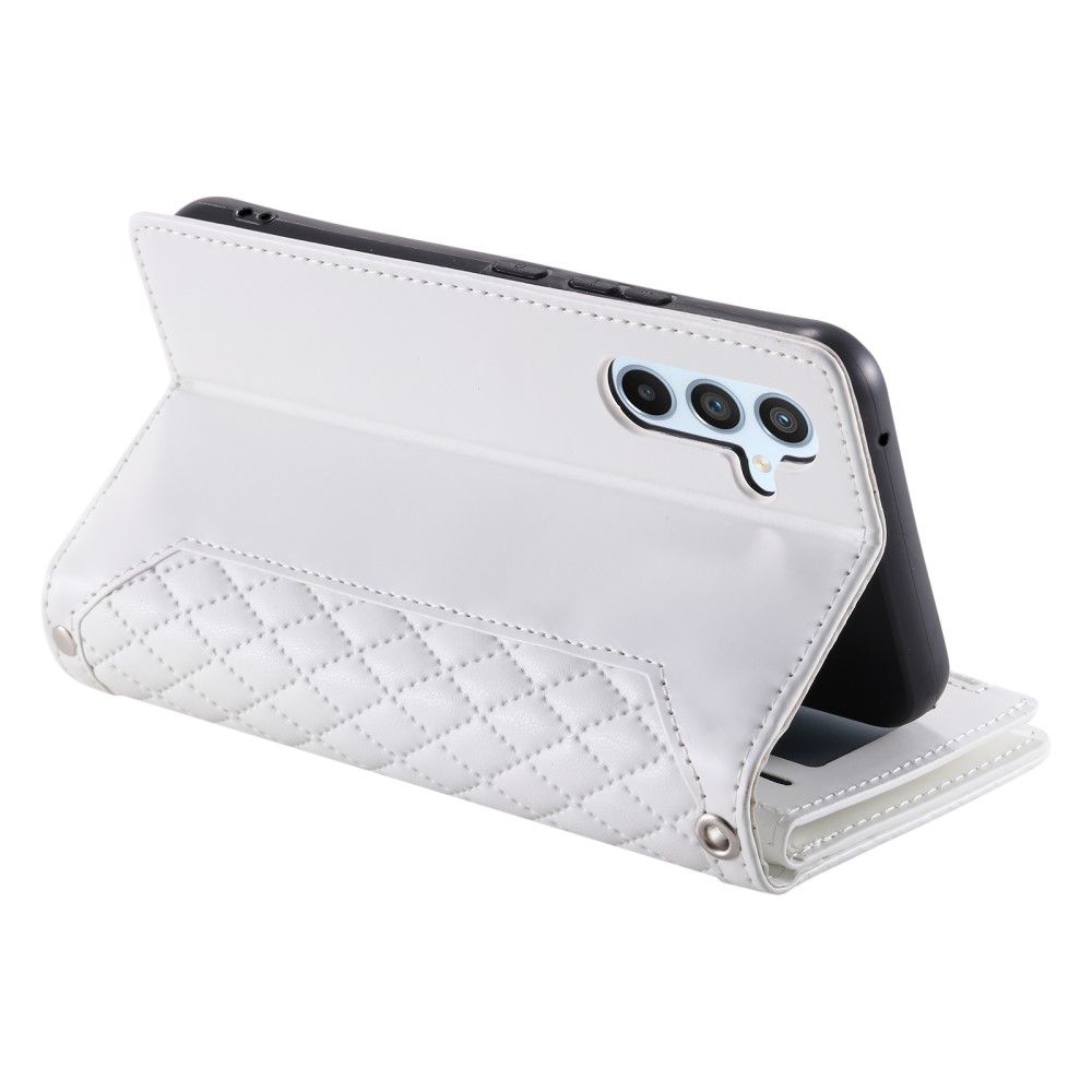 Pouzdro na Samsung Galaxy S25 Luxury Double Layer bílé