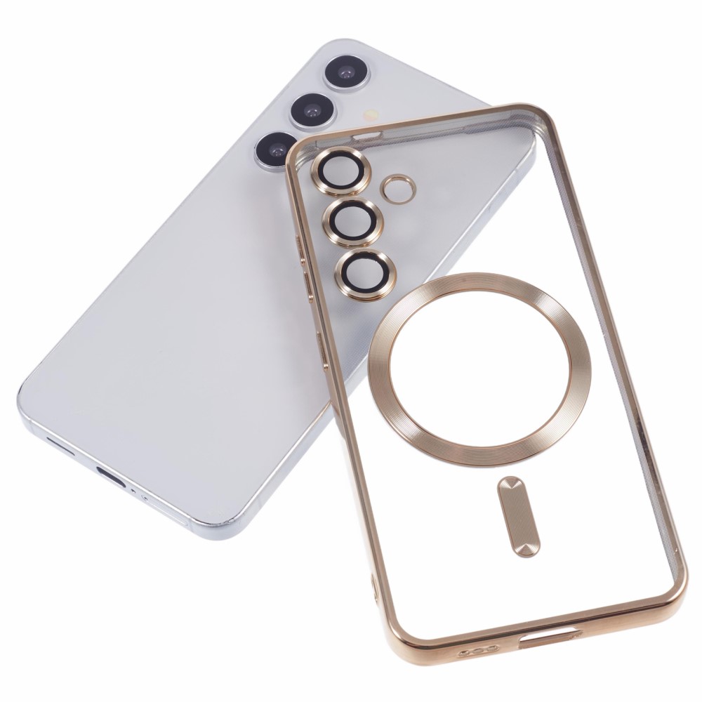 Kryt na Samsung Galaxy S25 s podporou MAGSAFE zlatý