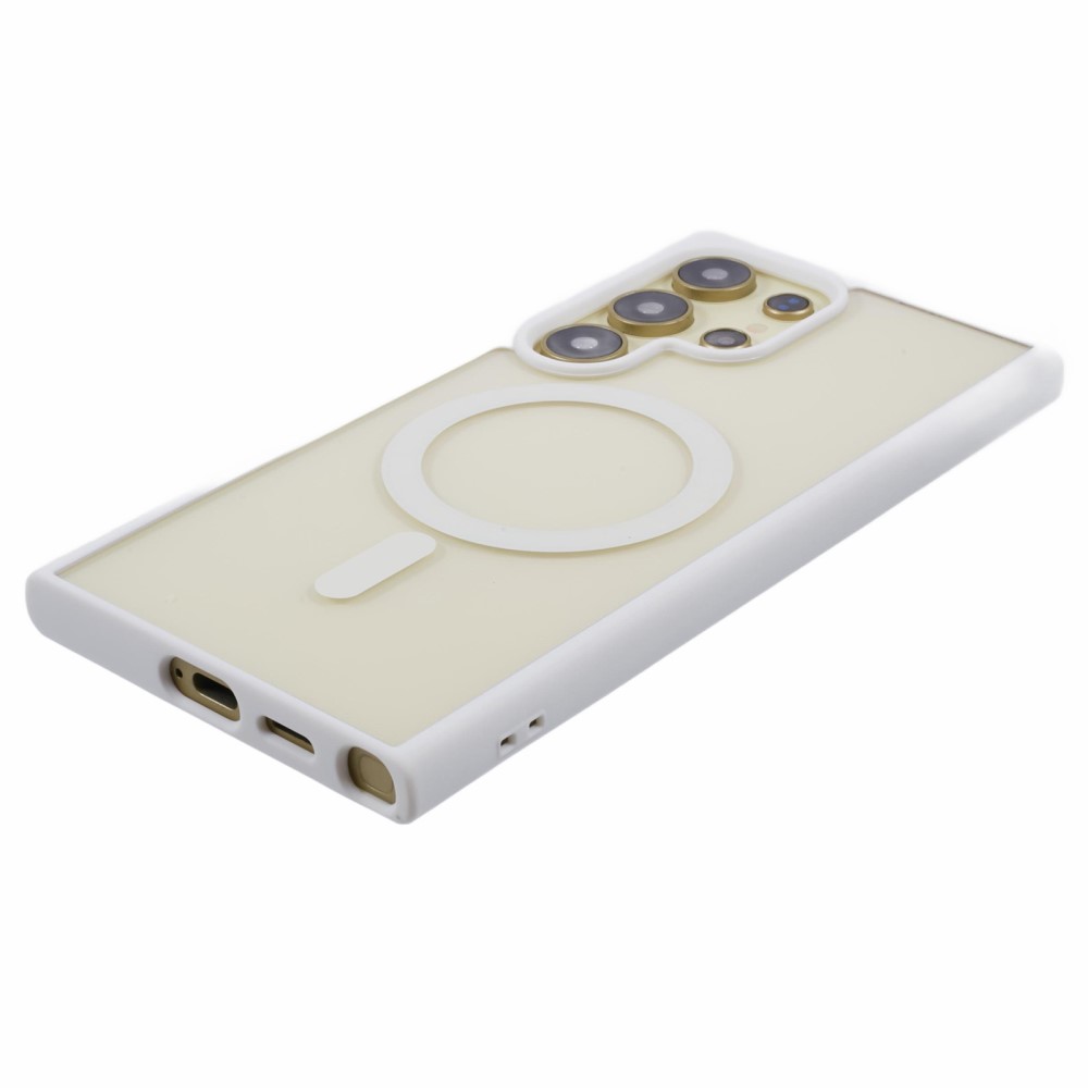 Kryt na Samsung Galaxy S24 Ultra matný s podporou MagSafe bílý