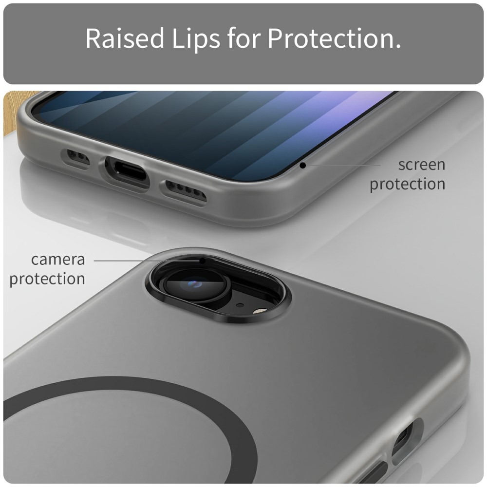 Kryt na iPhone 16E Candy s podporou MAGSAFE černý