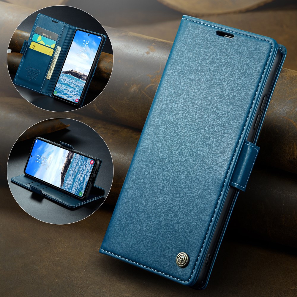 Pouzdro na Samsung Galaxy S24 FE CASEME smooth modré