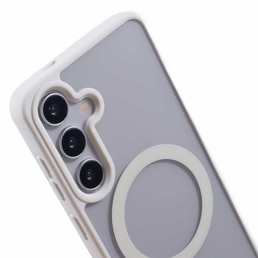 Kryt na Samsung Galaxy S23 FE matný s podporou MagSafe bílý