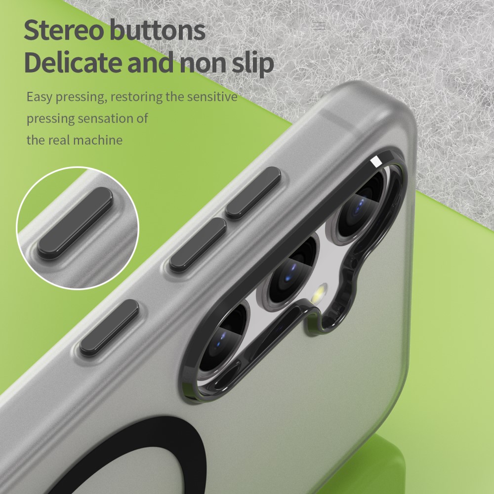 Kryt na Samsung Galaxy S25+ gumový Magnetic (podpora MagSafe) černý