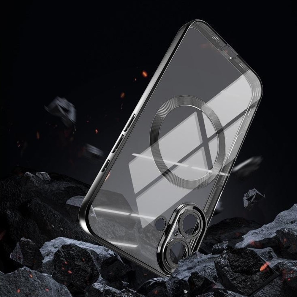 Kryt na iPhone 16 Plus gumový s podporou MagSafe zelený