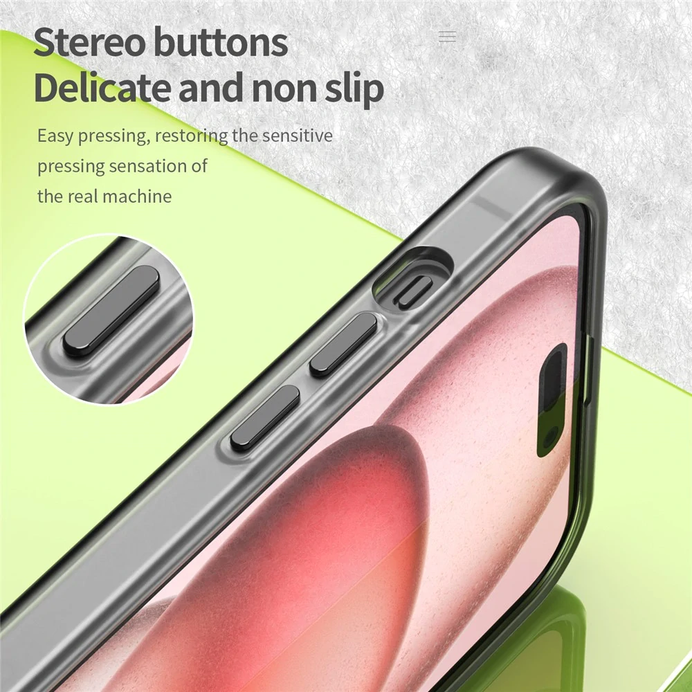 Kryt na iPhone 15 Plus Candy s podporou MAGSAFE černý