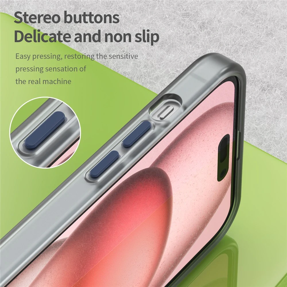 Kryt na iPhone 15 Plus Candy s podporou MAGSAFE tmavě modrý