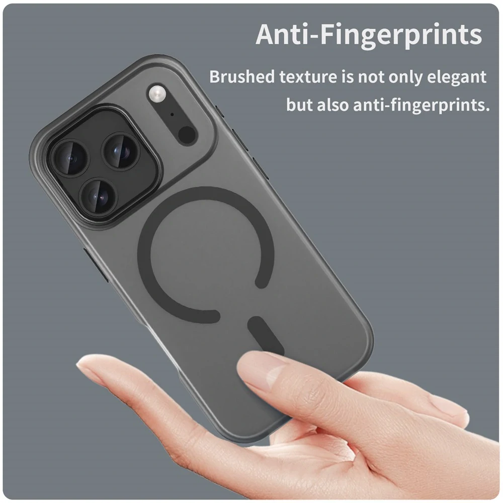 Kryt na iPhone 17 Pro Candy s podporou MAGSAFE černý