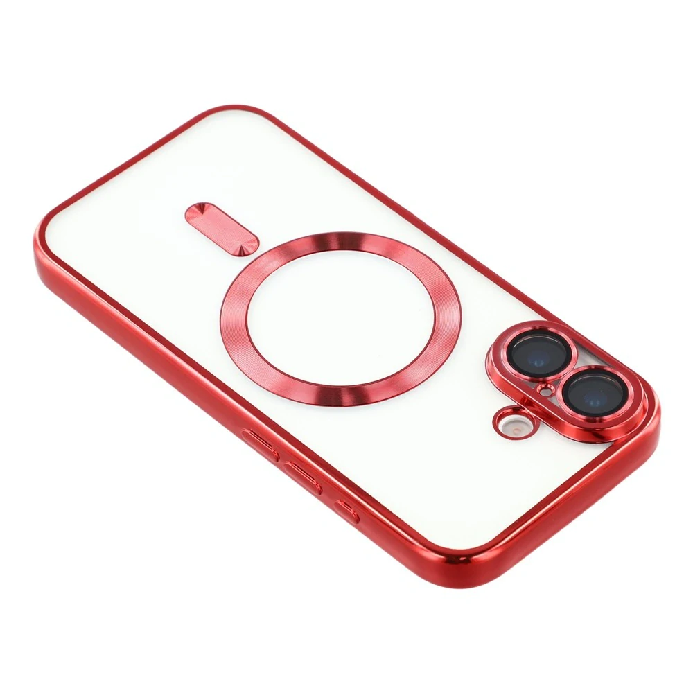 Kryt na iPhone 17 s podporou MAGSAFE červený