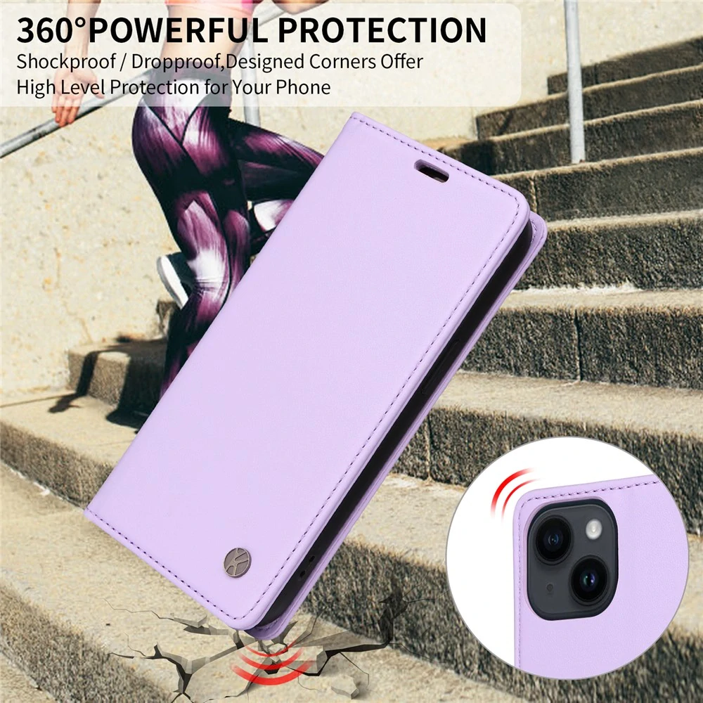 Pouzdro na iPhone 17 Yikatu fialové