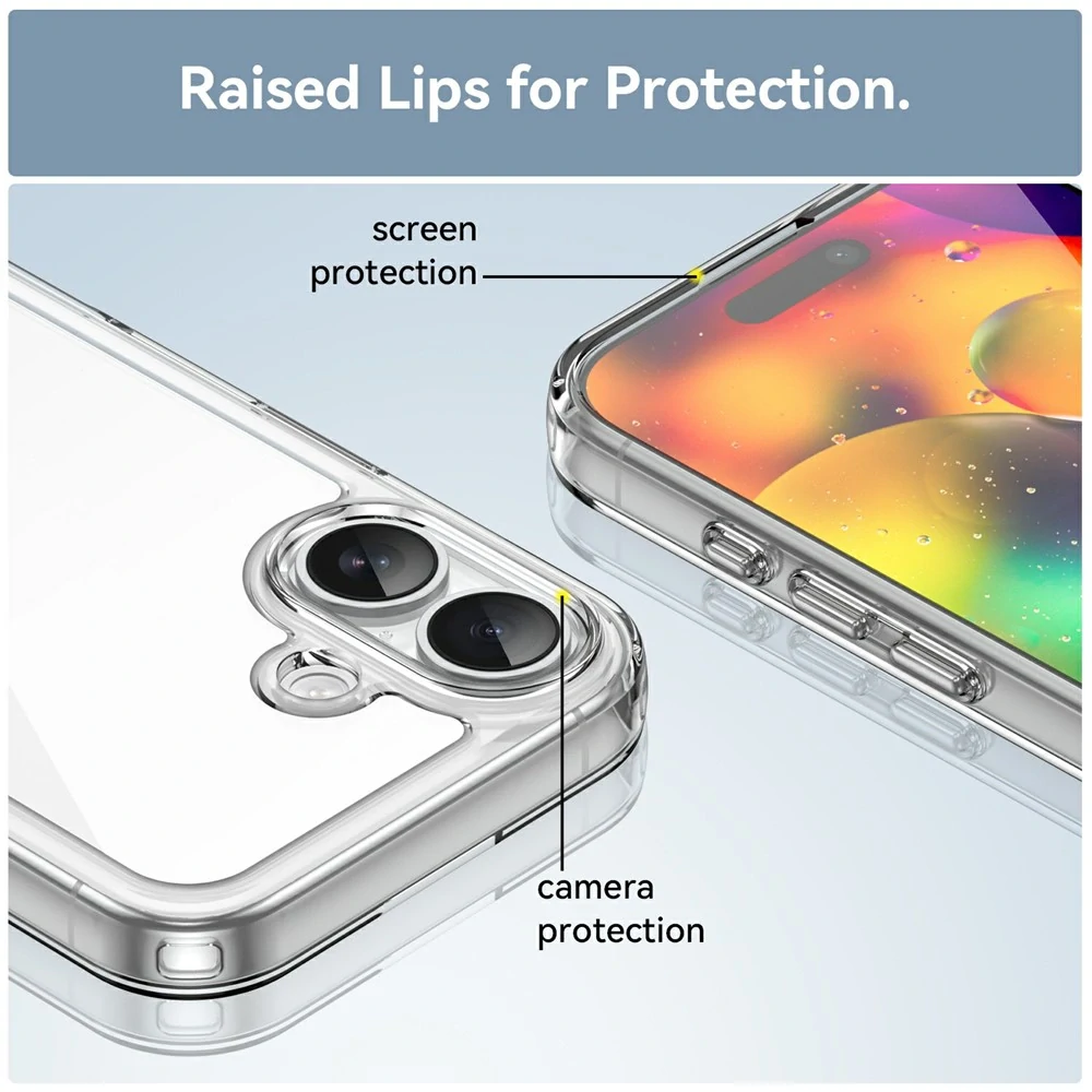 Kryt na iPhone 17 Gumový odolný čirý