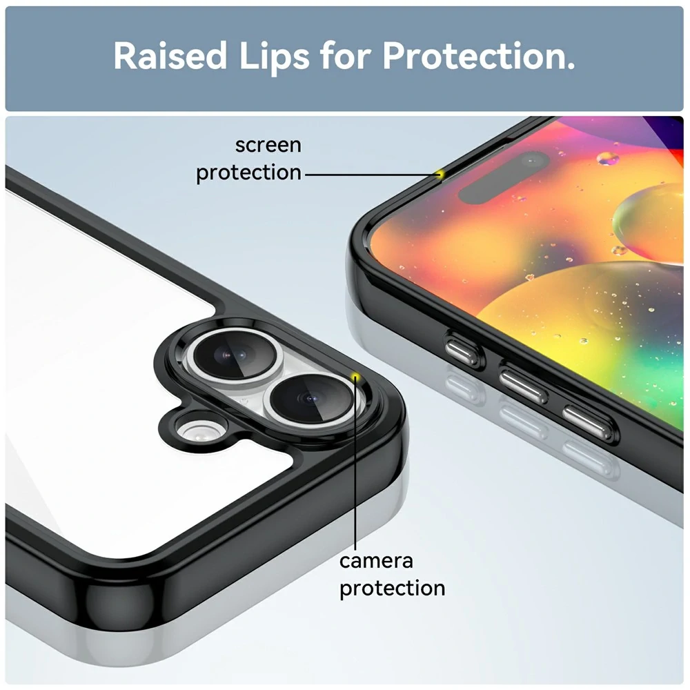 Kryt na iPhone 17 Gumový odolný černý