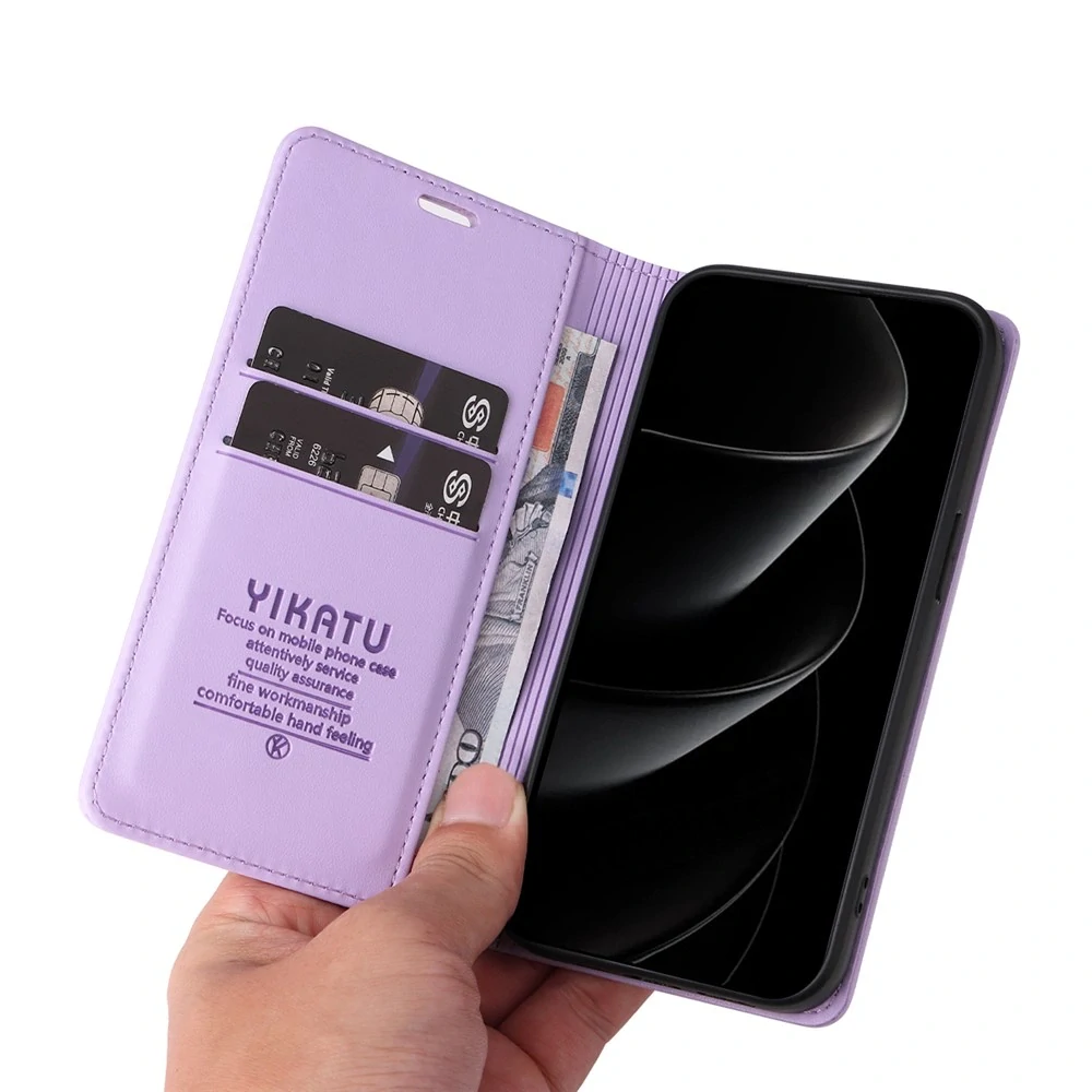 Pouzdro na iPhone 17 Pro Max Yikatu fialové