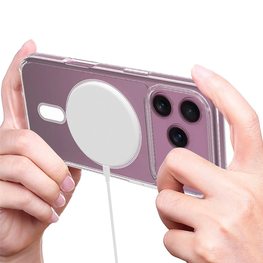 Kryt na iPhone 17 Pro Max s podporou MAGSAFE čirý