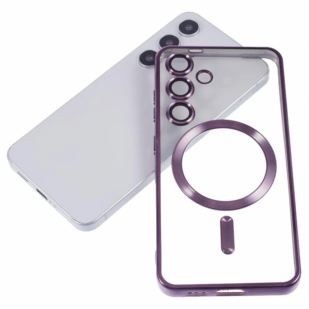 Kryt na Samsung Galaxy S23 s podporou MAGSAFE fialový