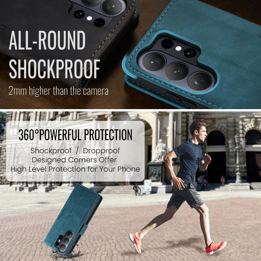 Pouzdro na Samsung Galaxy S26 Ultra CASEME červené