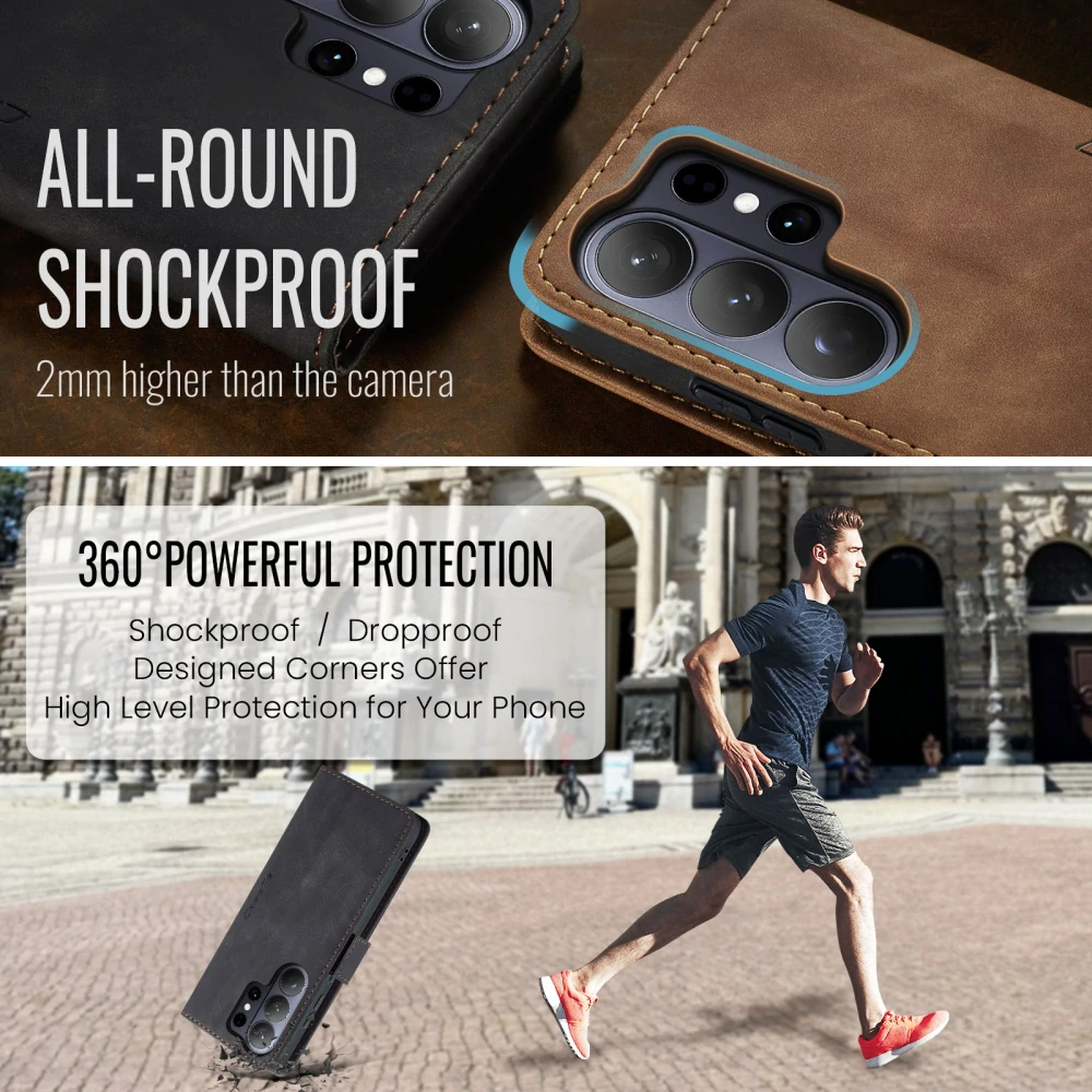 Pouzdro na Samsung Galaxy S26 Ultra CASEME černé