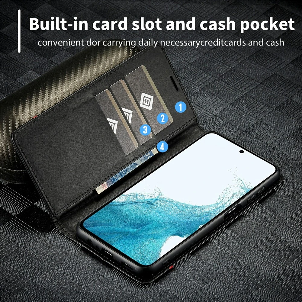 Pouzdro na Samsung Galaxy S25 FE Carbon horizontal