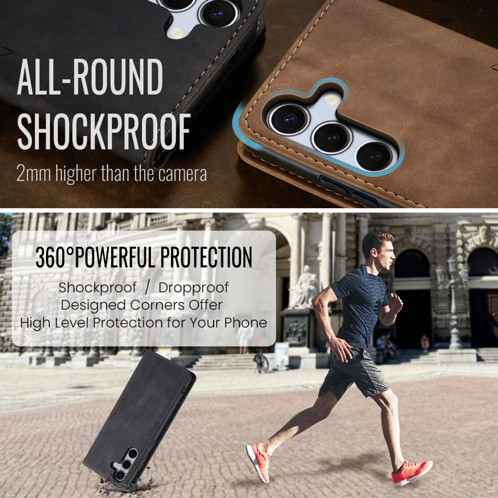 Pouzdro na Samsung Galaxy S25 FE CASEME černé