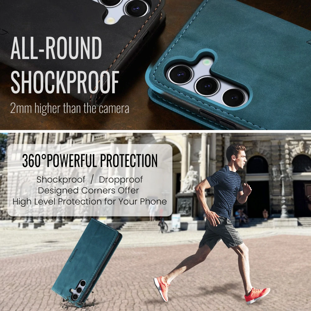 Pouzdro na Samsung Galaxy S25 FE CASEME modré