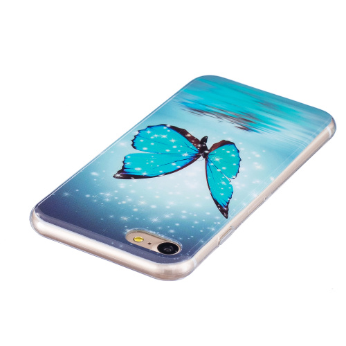 Kryt na iPhone 7 / 8 / SE ( 2020 / 2022 ) svítící Motýl a hvězdy