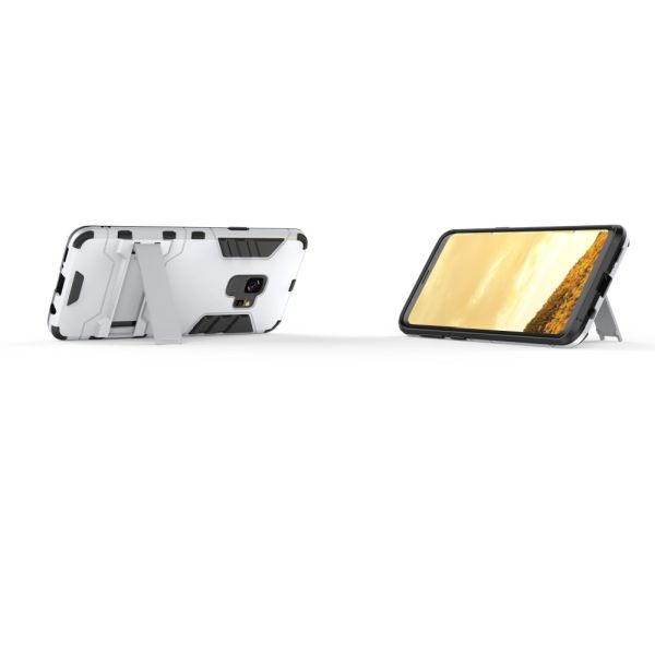 Kryt na Samsung Galaxy S9 odolný army clip stříbrný