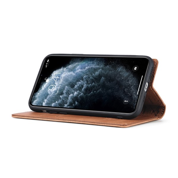 Pouzdro LC.IMEEKE pro iPhone 11 Pro hnědé