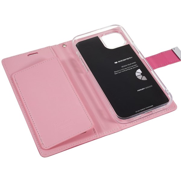 MERCURY iPhone 14 pouzdro RICH DIARY růžové