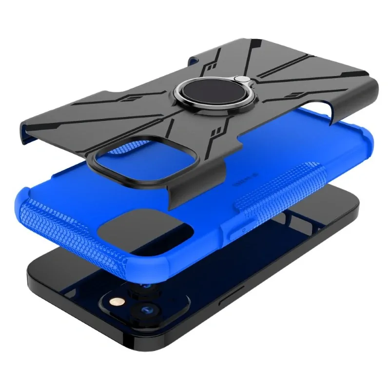 Kryt na iPhone 14 odolný Tire modrý