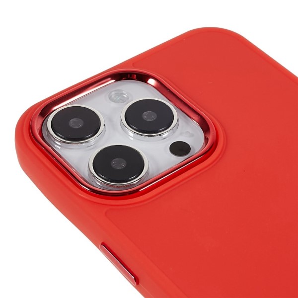 Kryt na iPhone 14 Pro Lens červený