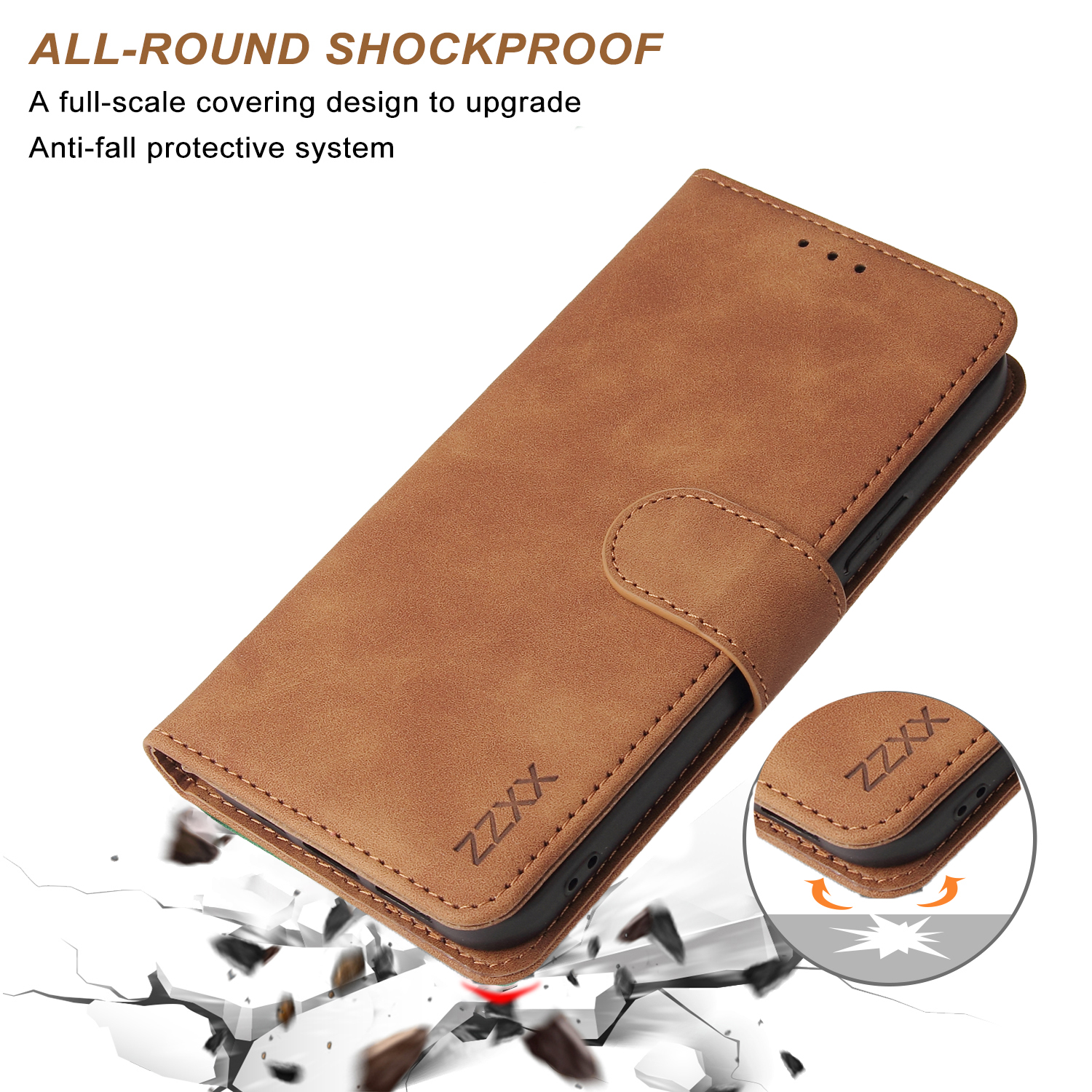 Pouzdro pro iPhone 14 Pro ZZXX Modré