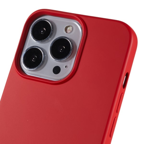 Kryt na iPhone 12 Pro Max gumový červený