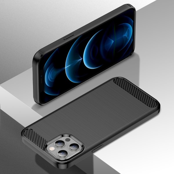 Kryt na iPhone 12 Pro Max Carbon černý