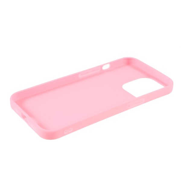 Kryt na iPhone 13 Pro Max gumový růžový