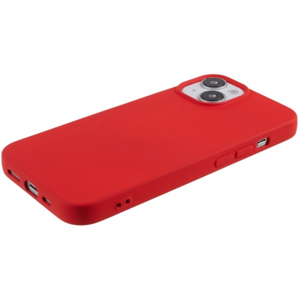 Kryt na iPhone 14 Plus gumový červený