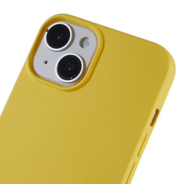 Kryt na iPhone 14 Plus gumový žlutý