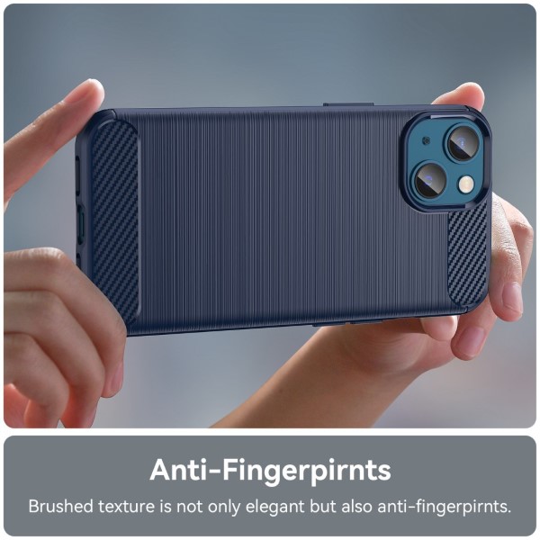 Kryt na iPhone 14 Plus Carbon modrý