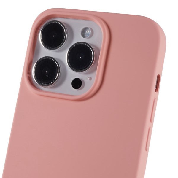 Kryt na iPhone 14 Pro Max gumový růžový