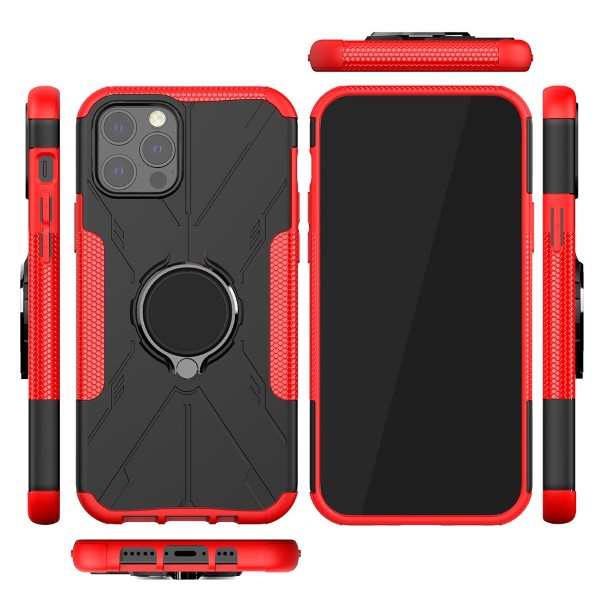 Kryt na iPhone 12 / 12 Pro odolný Tire 2 červený