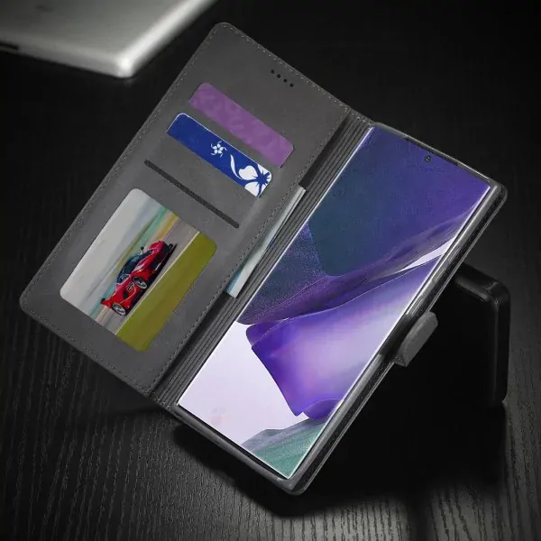 Pouzdro na Samsung Galaxy Note 20 LC.IMEEKE šedé