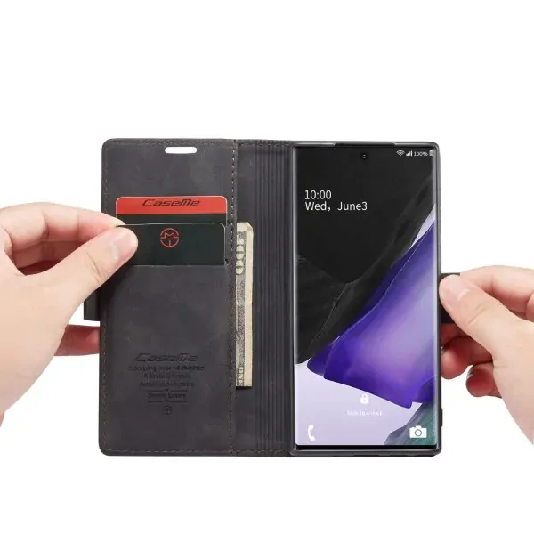 Pouzdro na Samsung Galaxy Note 20 Ultra CASEME černé