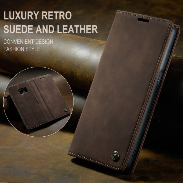 Pouzdro na Samsung Galaxy S7 Edge CASEME hnědé